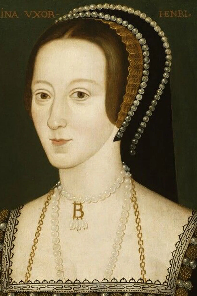 Anne Boleyn's Bold "B" Necklace