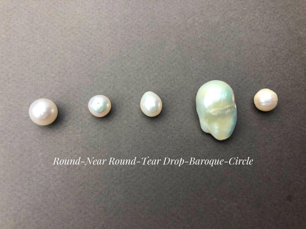 pearl qualities- shape